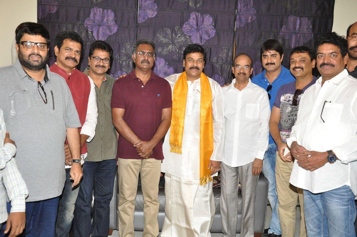Chiranjeevi Birthday Celebrations at House Photos