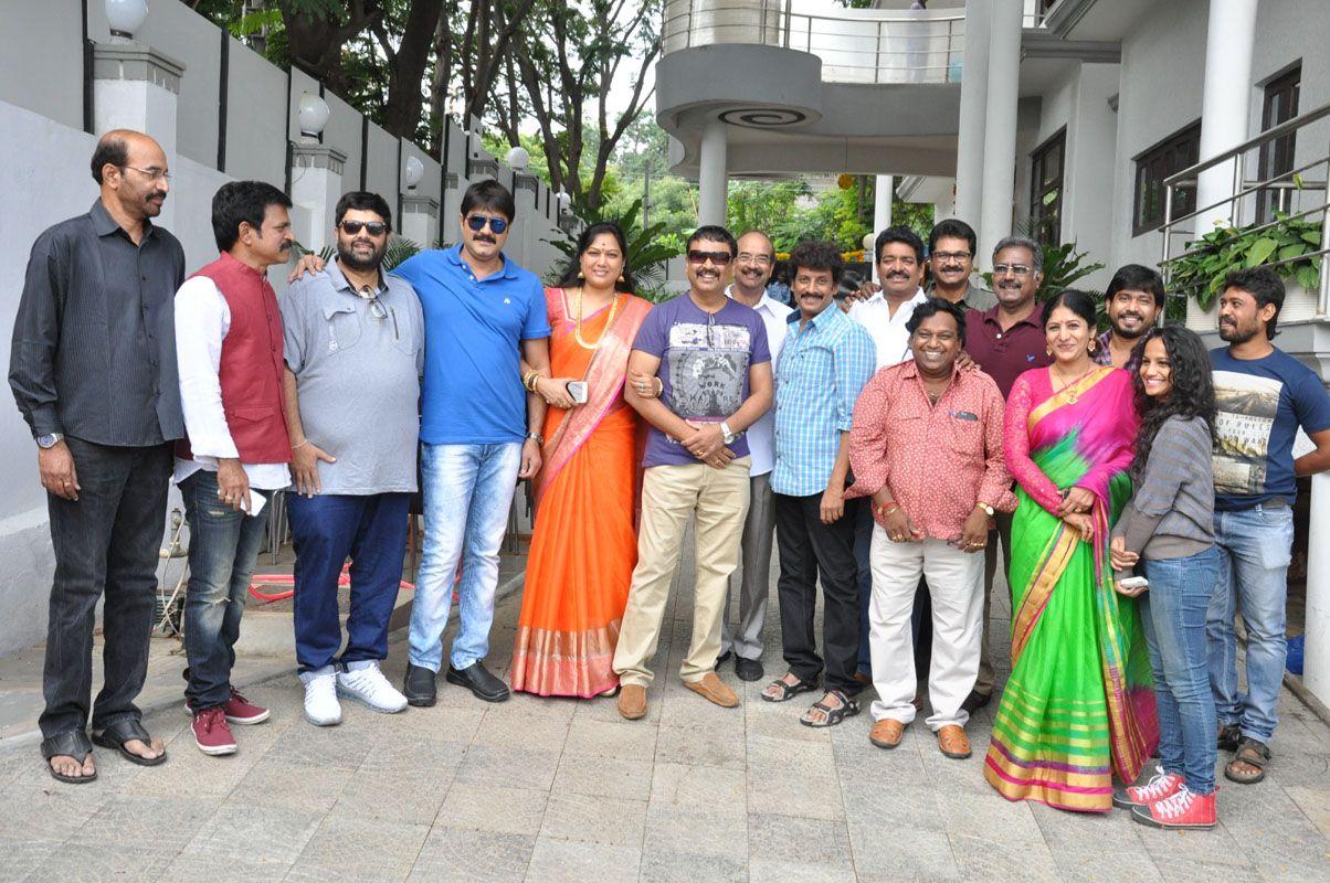 Chiranjeevi Birthday Celebrations at House Photos