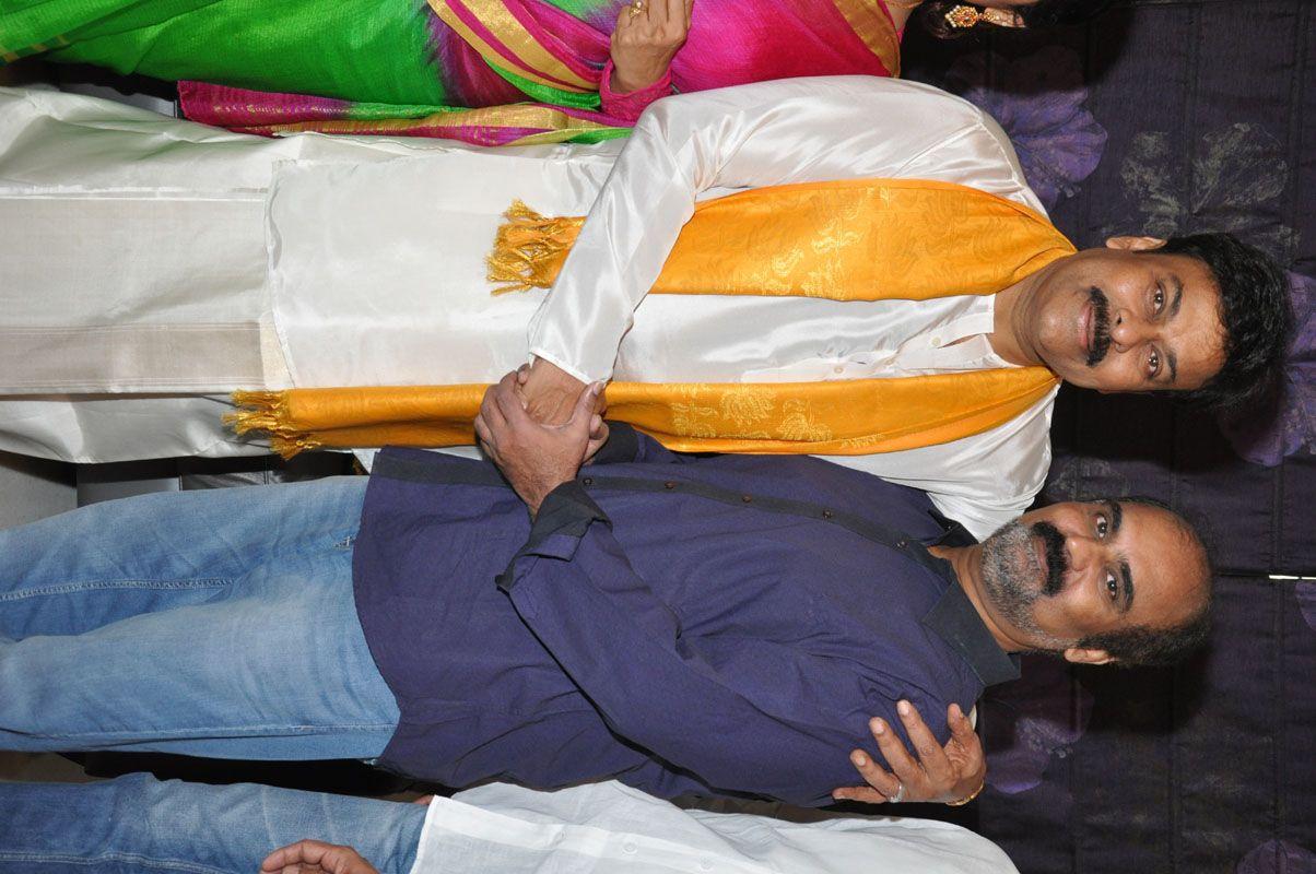 Chiranjeevi Birthday Celebrations at House Photos
