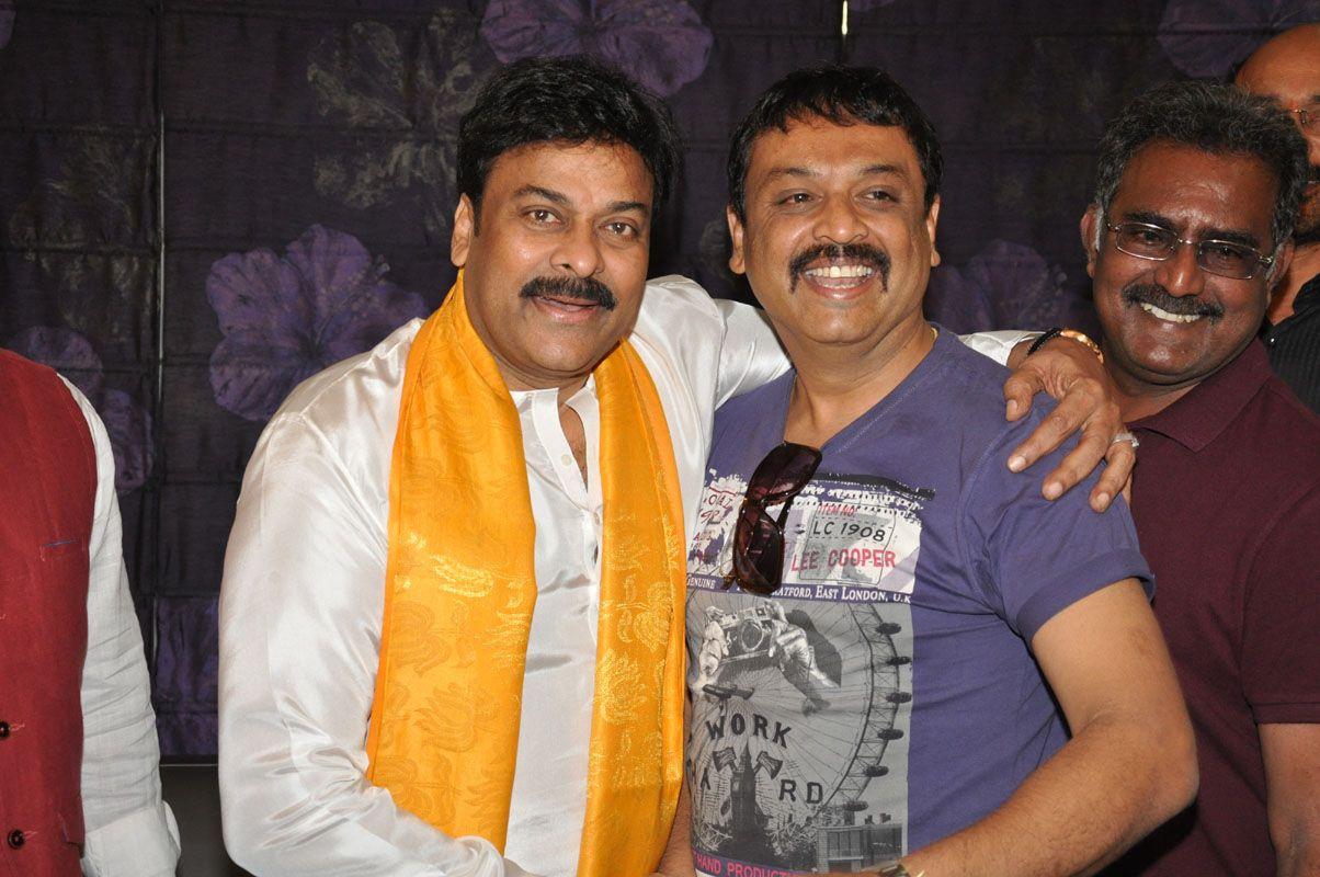 Chiranjeevi Birthday Celebrations at House Photos