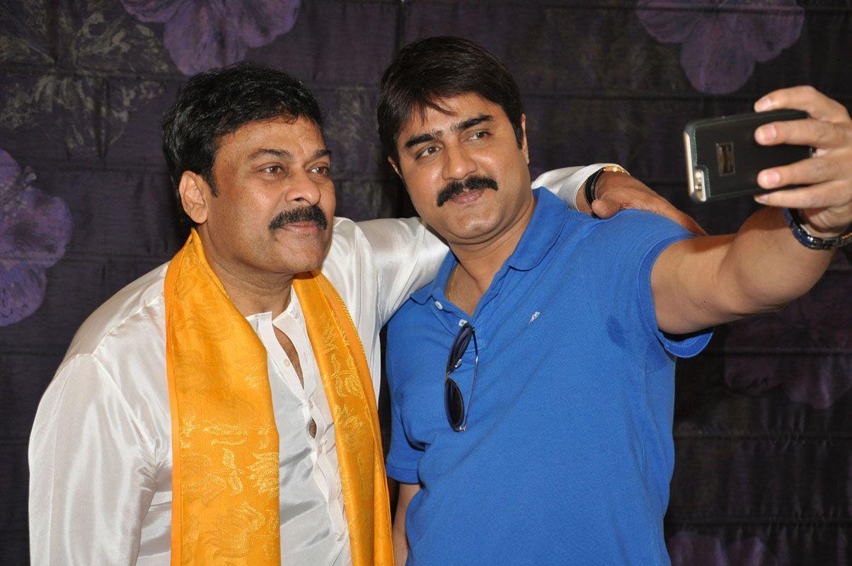 Chiranjeevi Birthday Celebrations at House Photos