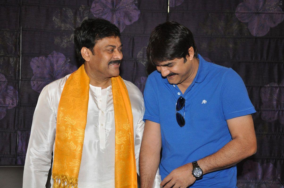 Chiranjeevi Birthday Celebrations at House Photos