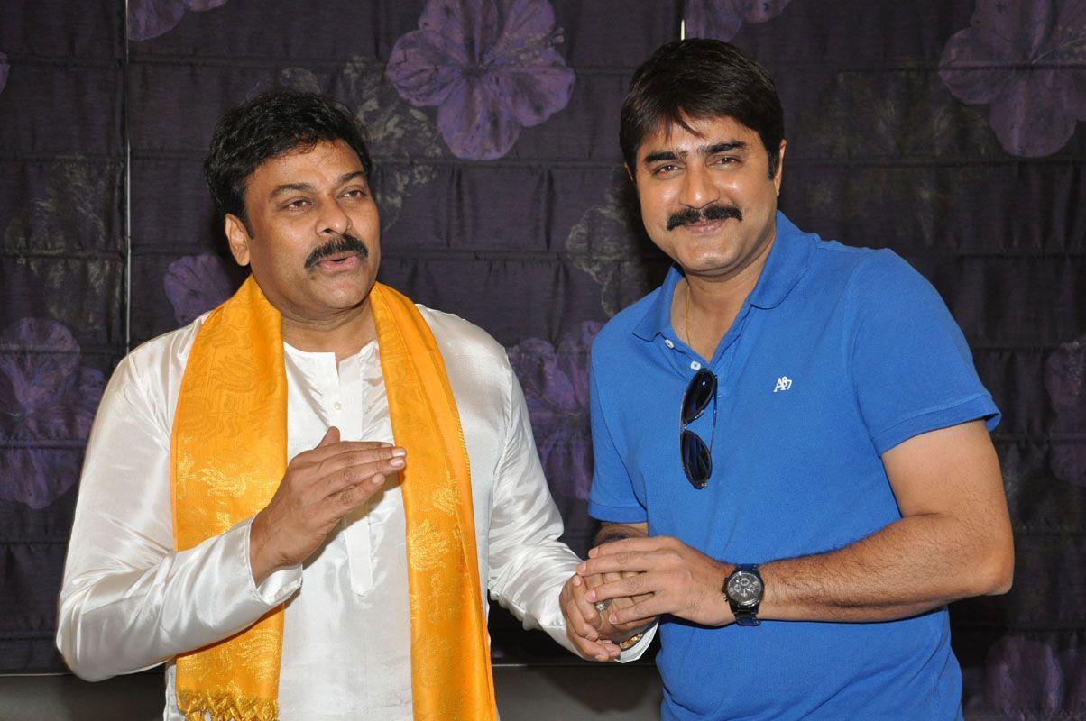 Chiranjeevi Birthday Celebrations at House Photos