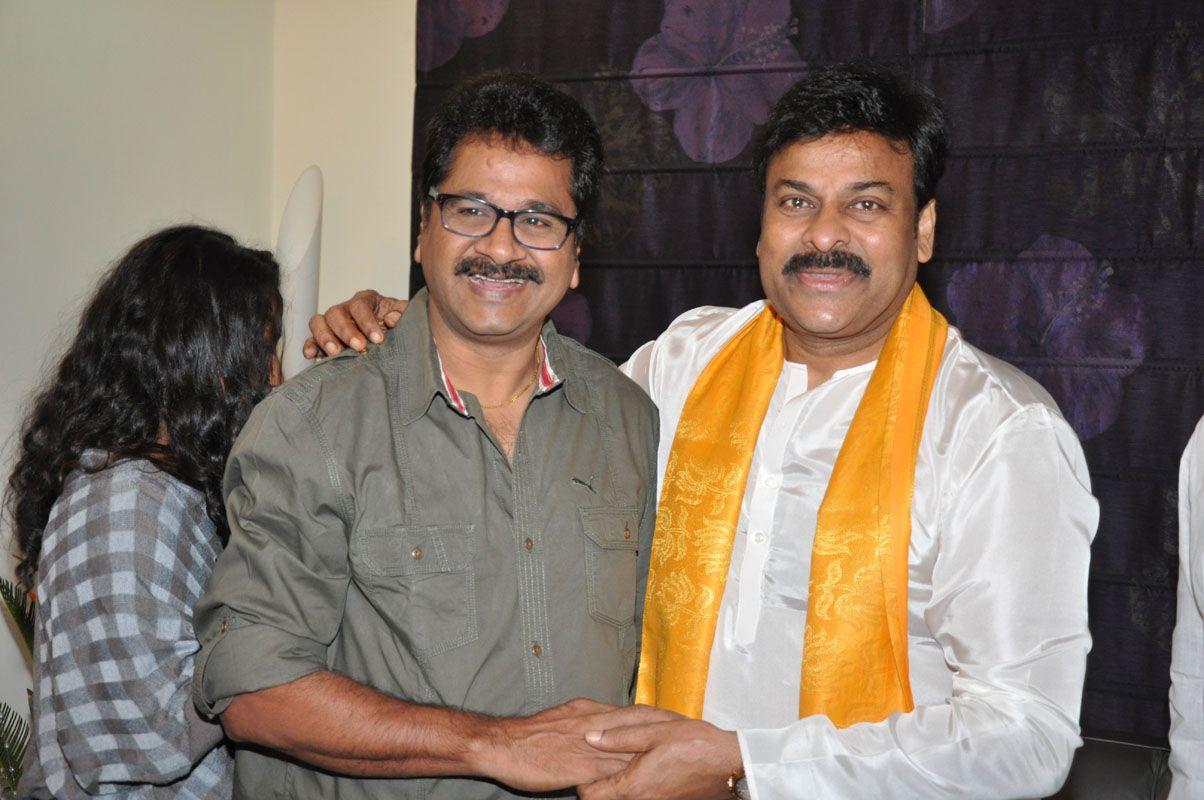 Chiranjeevi Birthday Celebrations at House Photos