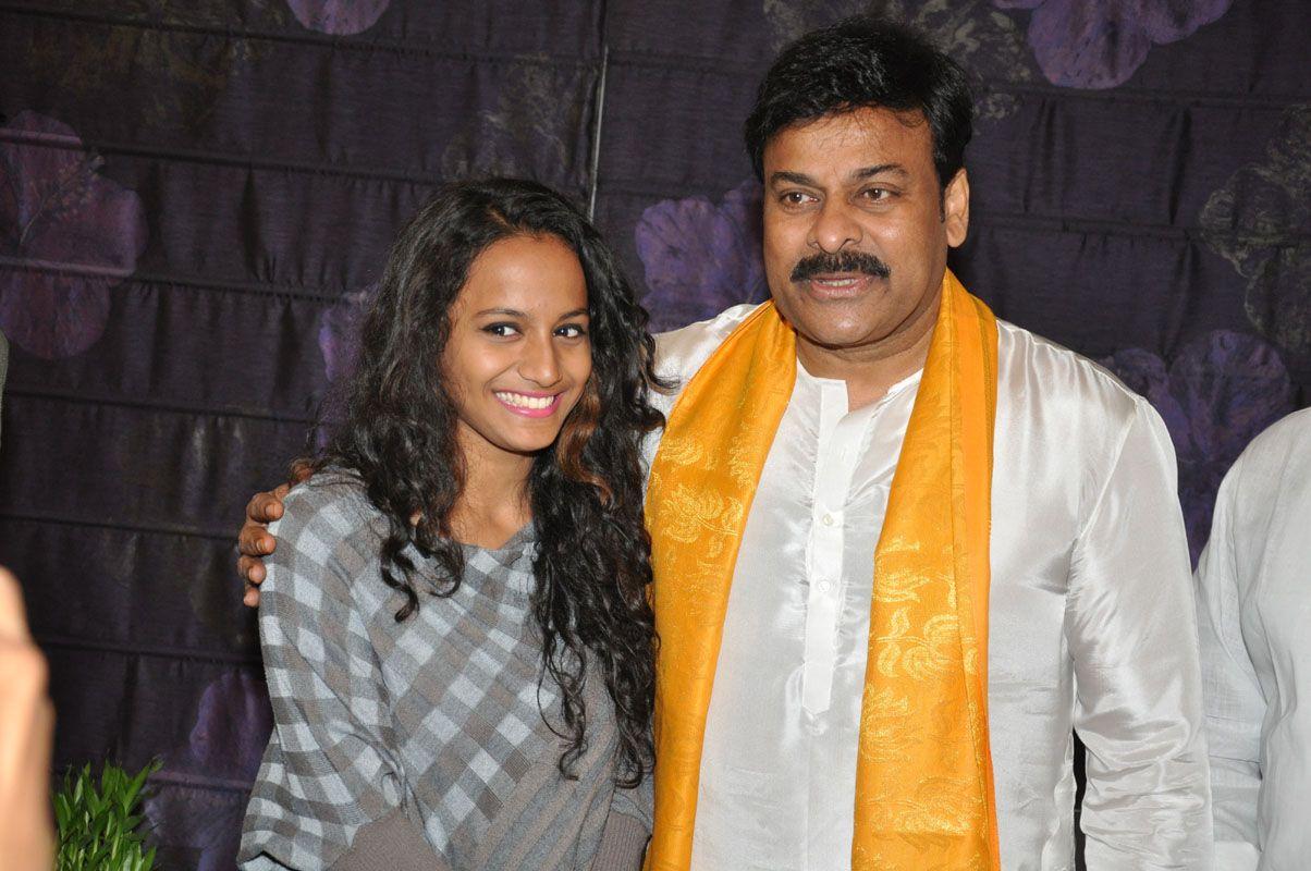 Chiranjeevi Birthday Celebrations at House Photos