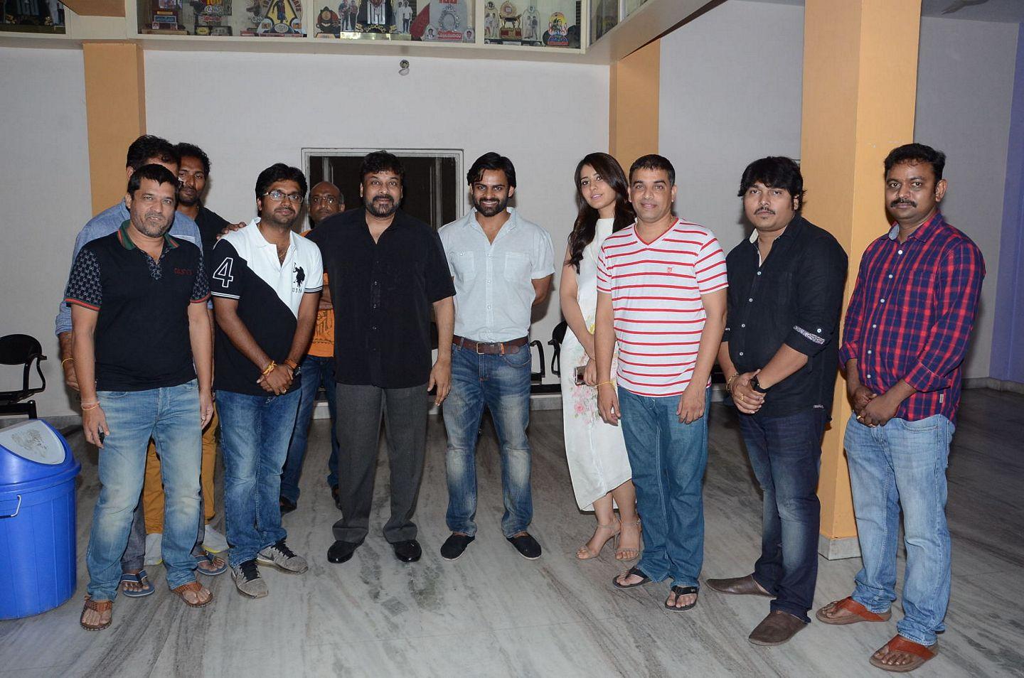 Chiranjeevi Watch Supreme Movie Photos