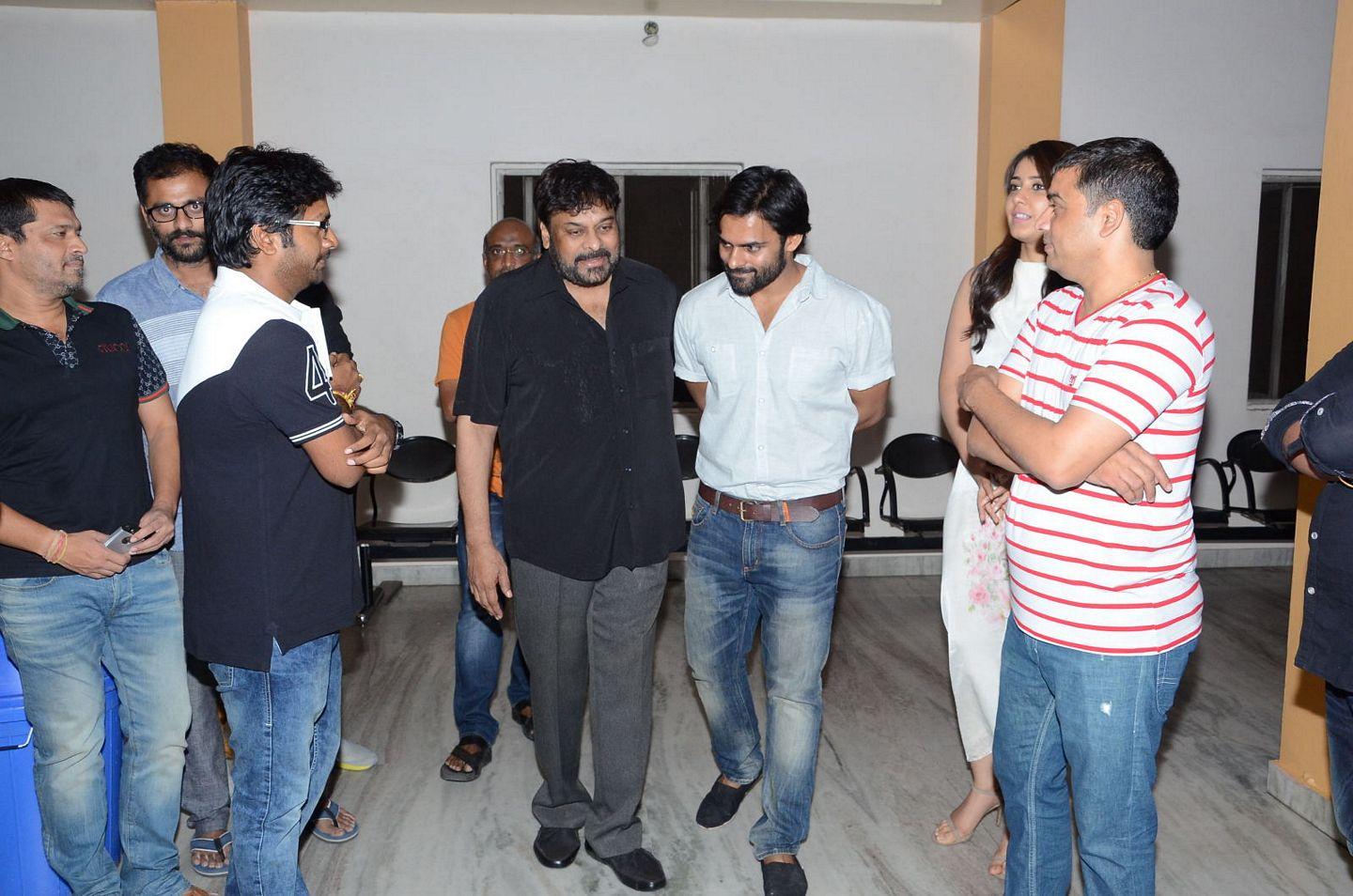 Chiranjeevi Watch Supreme Movie Photos