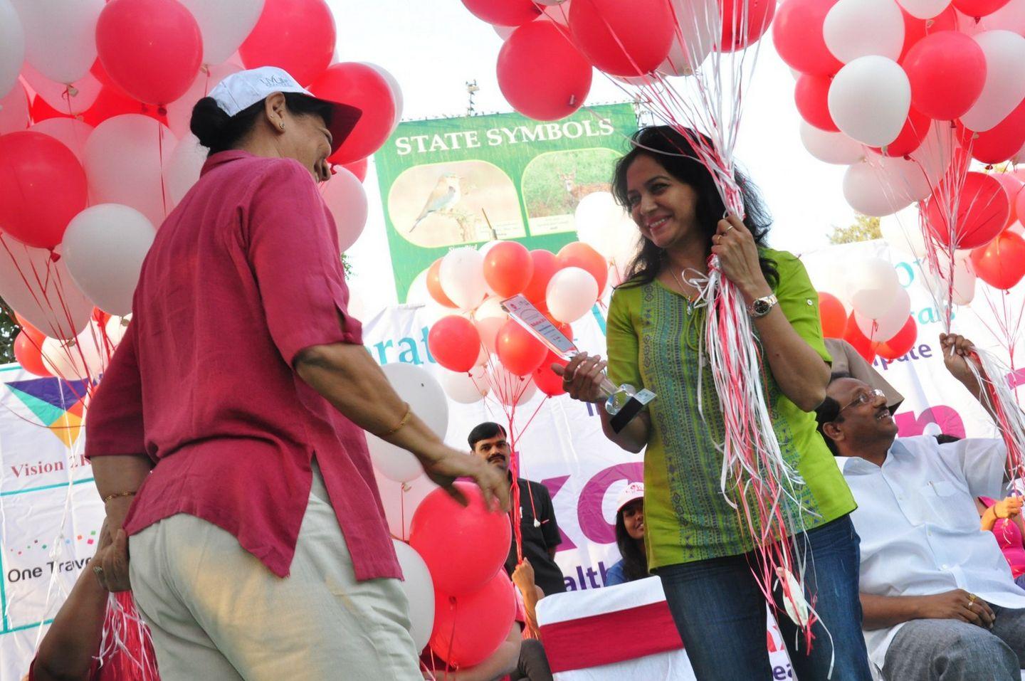 Cowe Walkathon by Health Minister Laxma Reddy Photos