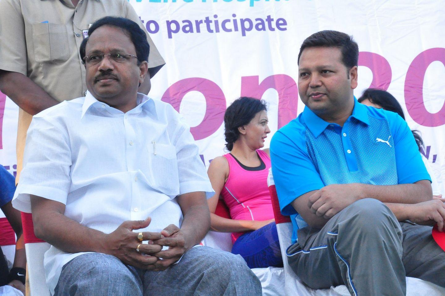 Cowe Walkathon by Health Minister Laxma Reddy Photos