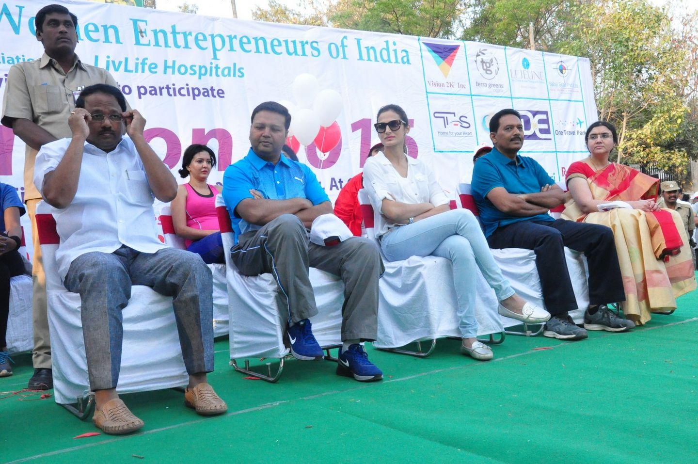 Cowe Walkathon by Health Minister Laxma Reddy Photos