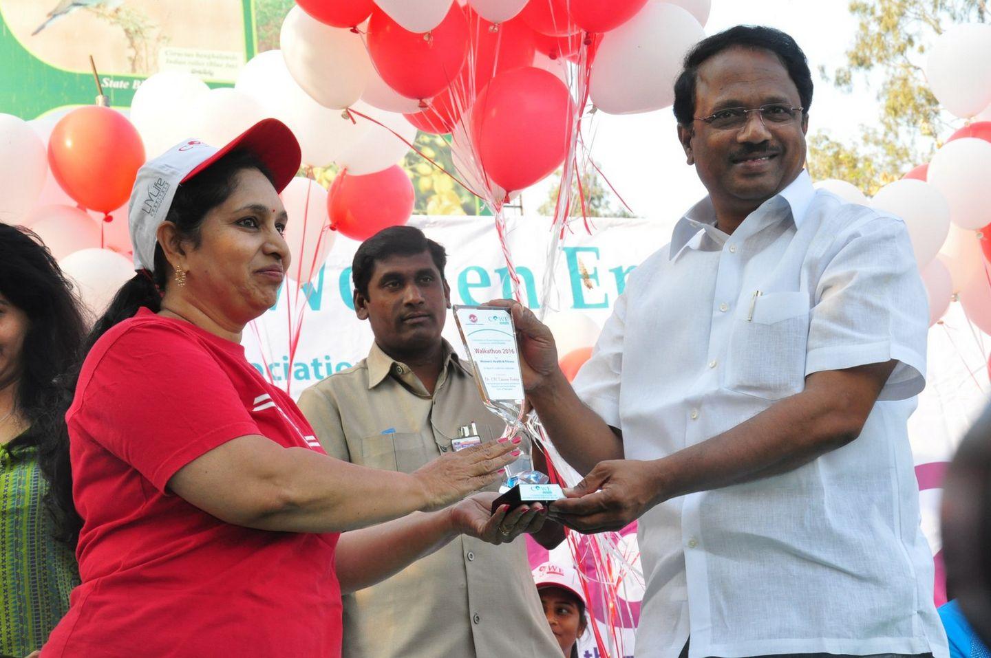 Cowe Walkathon by Health Minister Laxma Reddy Photos