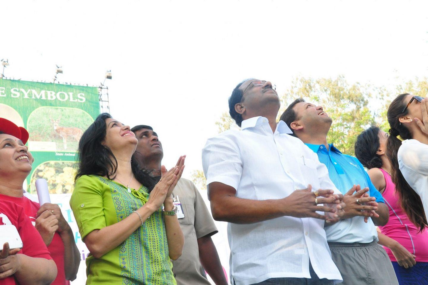 Cowe Walkathon by Health Minister Laxma Reddy Photos