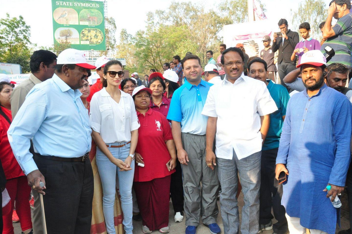 Cowe Walkathon by Health Minister Laxma Reddy Photos