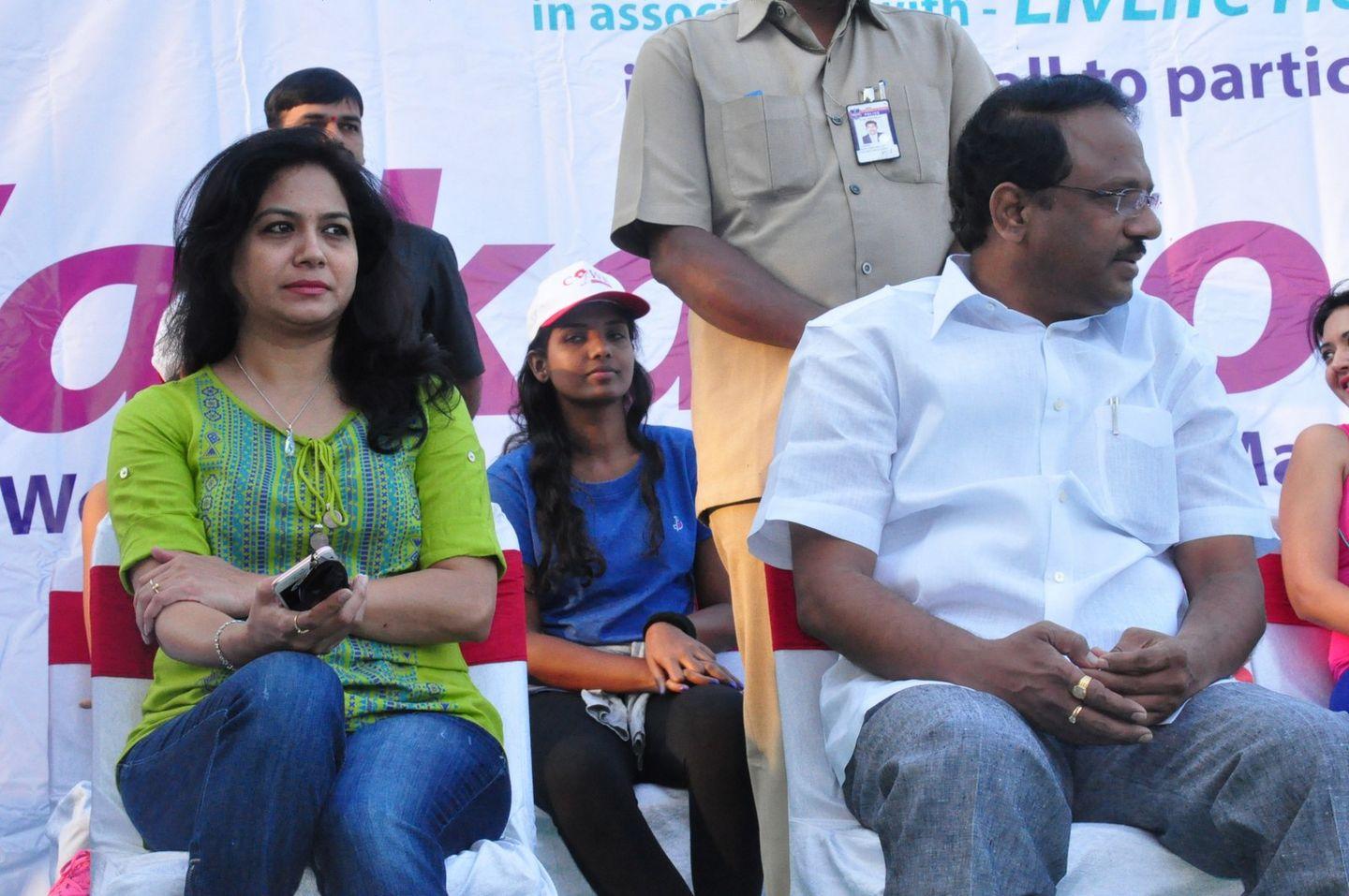 Cowe Walkathon by Health Minister Laxma Reddy Photos