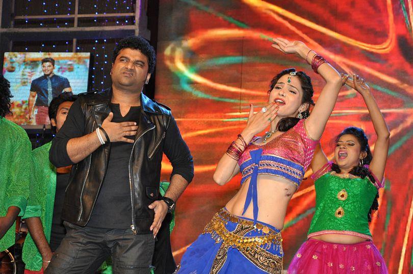 Devi sri Dance perfarmence at S/O Satyamurthy Audio