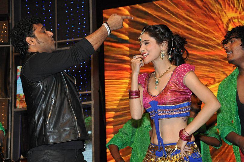 Devi sri Dance perfarmence at S/O Satyamurthy Audio