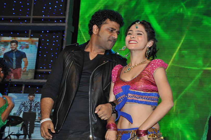 Devi sri Dance perfarmence at S/O Satyamurthy Audio