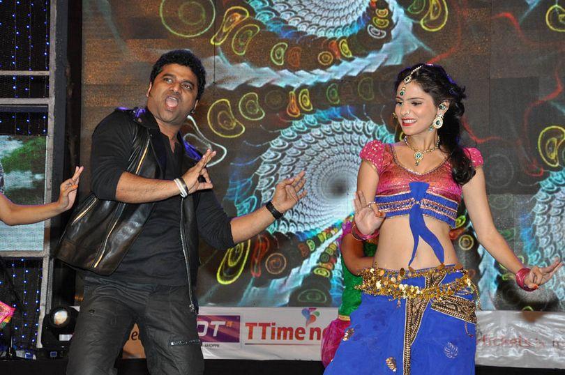 Devi sri Dance perfarmence at S/O Satyamurthy Audio