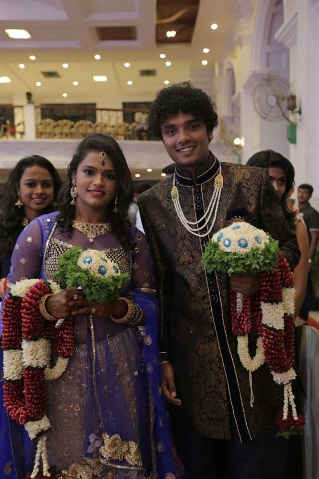 Dhee Juniors Choreographer Bhushan & Ramya Wedding Exclusive Photos