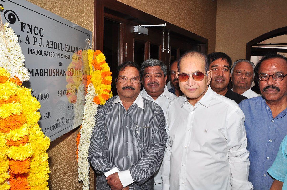 Dr.APJ Abdul Kalam Hall Inaugurated By Super Star Krishna At FNCC