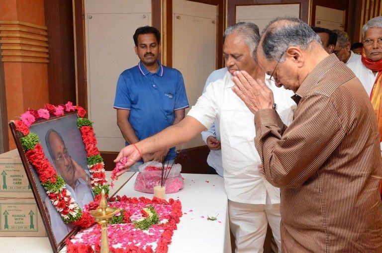 Edida Nageswara Rao Condolences Meet Photos