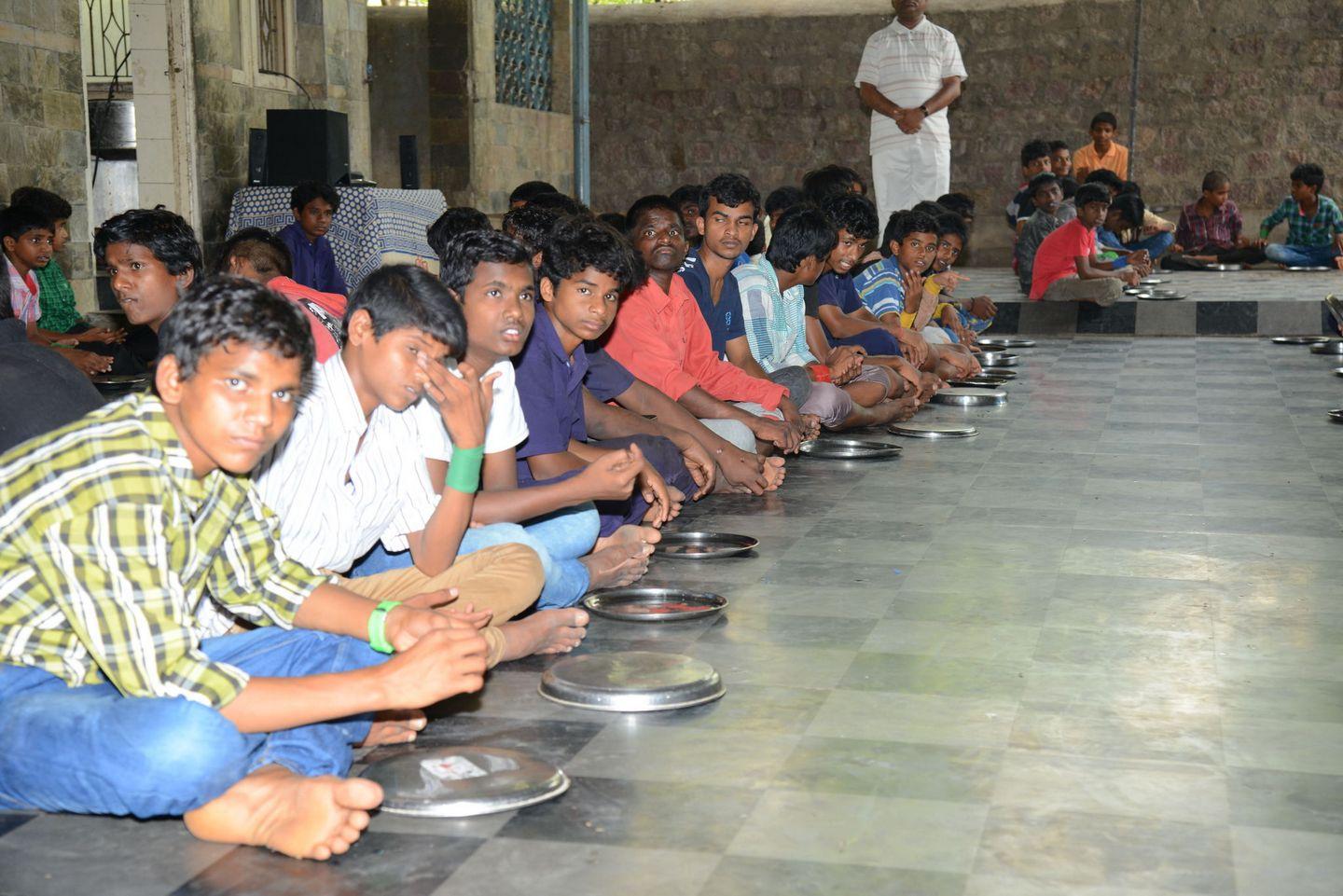 Fans NTR Birthday Celebrations at Don Bosco School Photos