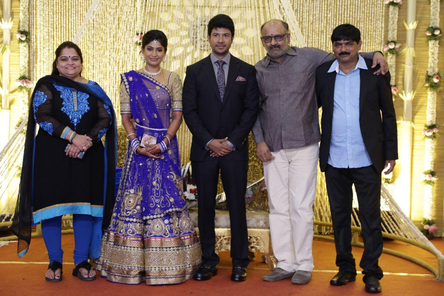 Feroz - Vijayalakshmi Wedding Reception Photos