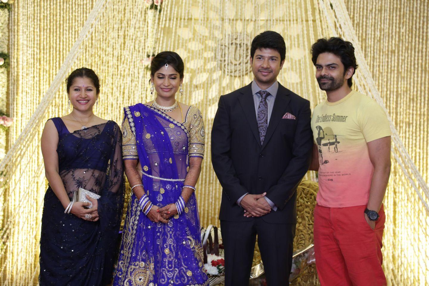 Feroz - Vijayalakshmi Wedding Reception Photos