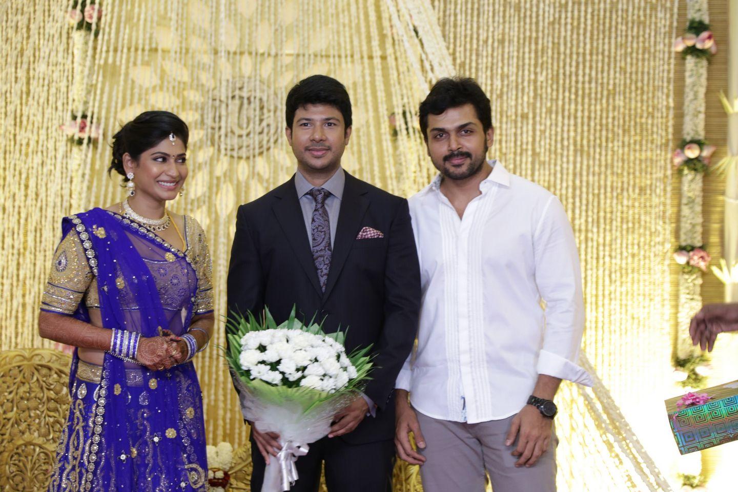 Feroz - Vijayalakshmi Wedding Reception Photos