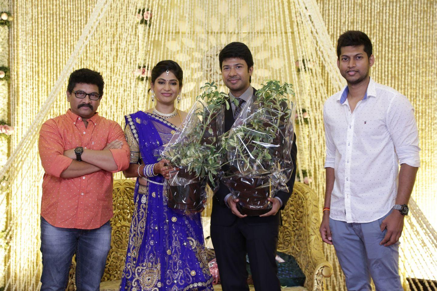 Feroz - Vijayalakshmi Wedding Reception Photos