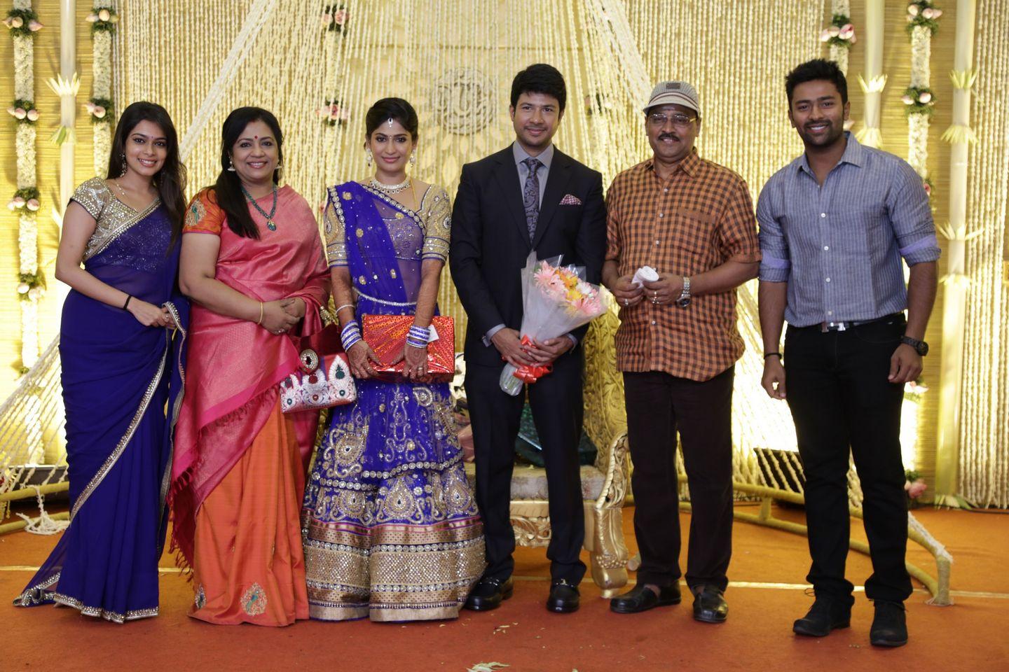 Feroz - Vijayalakshmi Wedding Reception Photos