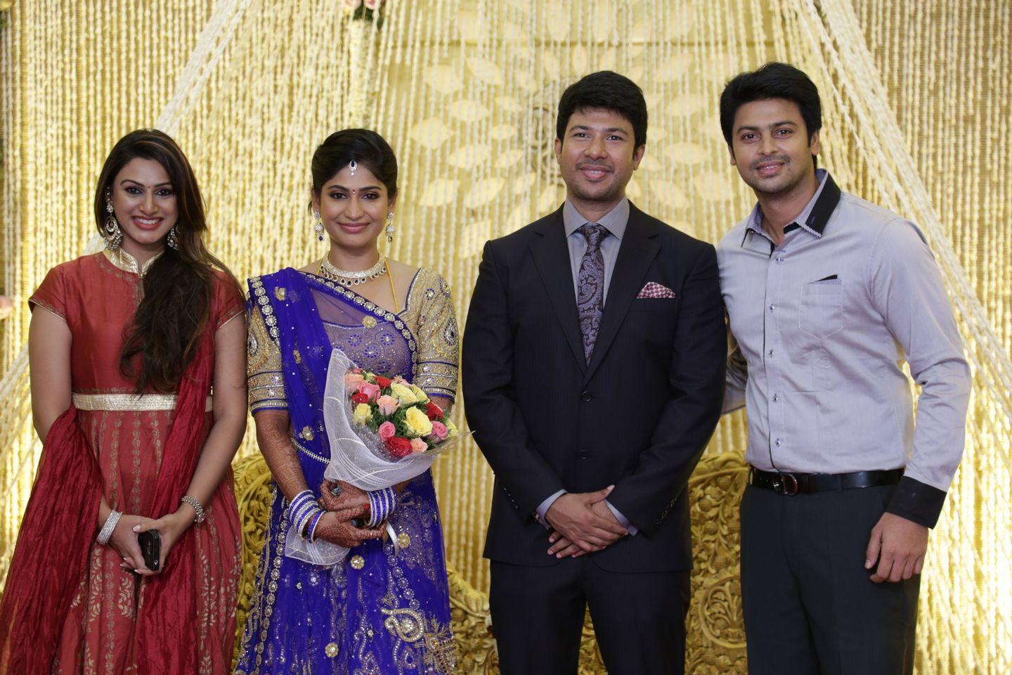 Feroz - Vijayalakshmi Wedding Reception Photos