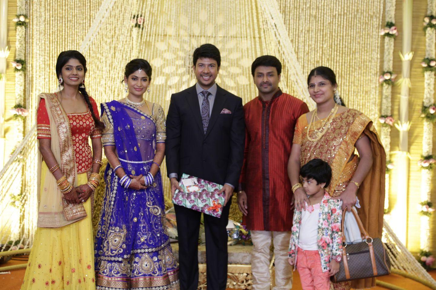 Feroz - Vijayalakshmi Wedding Reception Stills