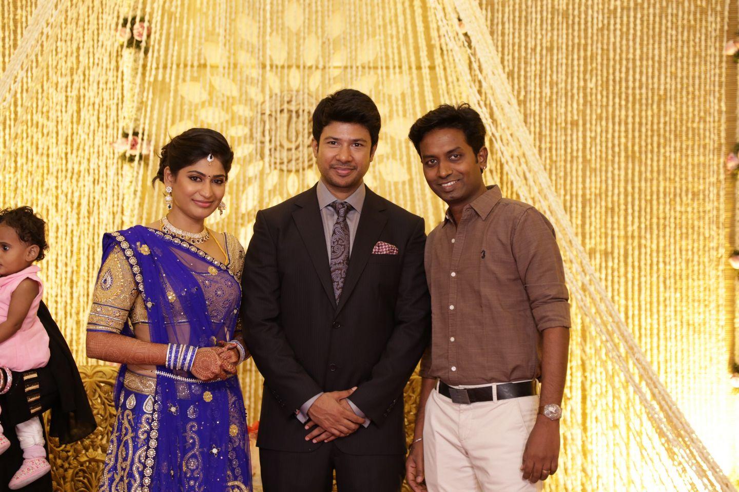 Feroz - Vijayalakshmi Wedding Reception Stills