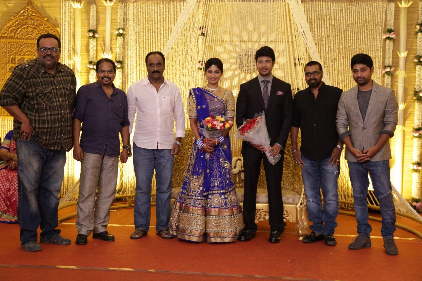 Feroz - Vijayalakshmi Wedding Reception Stills