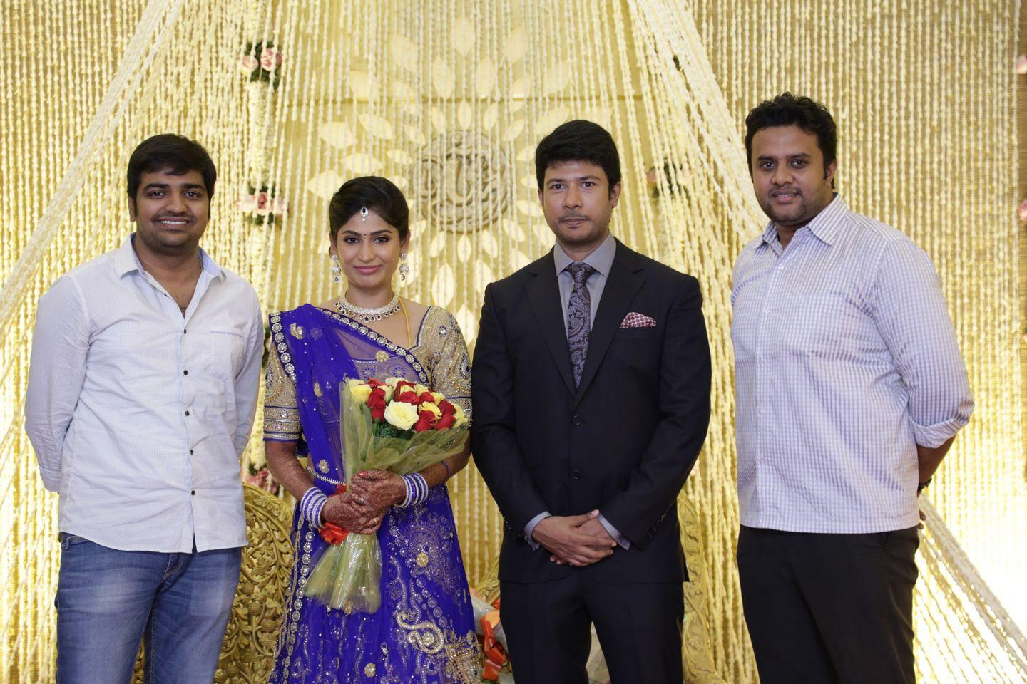 Feroz - Vijayalakshmi Wedding Reception Stills