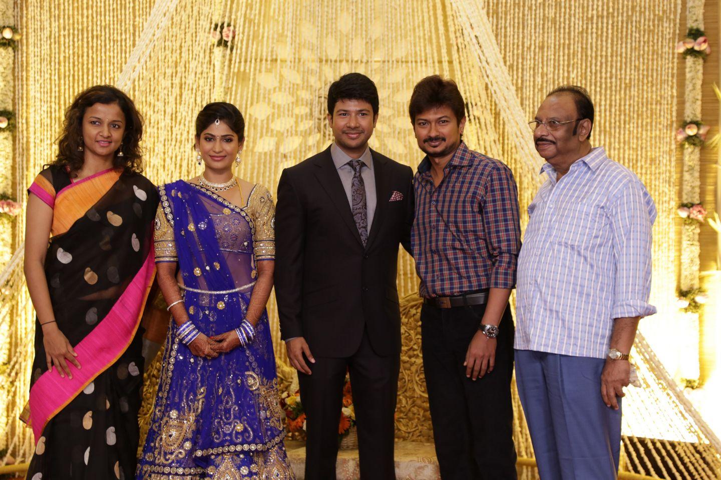 Feroz - Vijayalakshmi Wedding Reception Stills