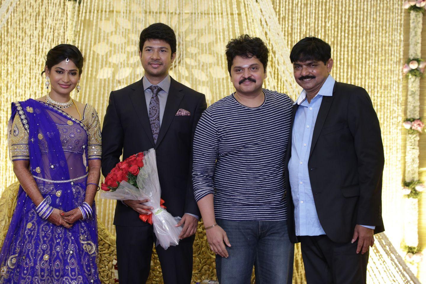 Feroz - Vijayalakshmi Wedding Reception Stills