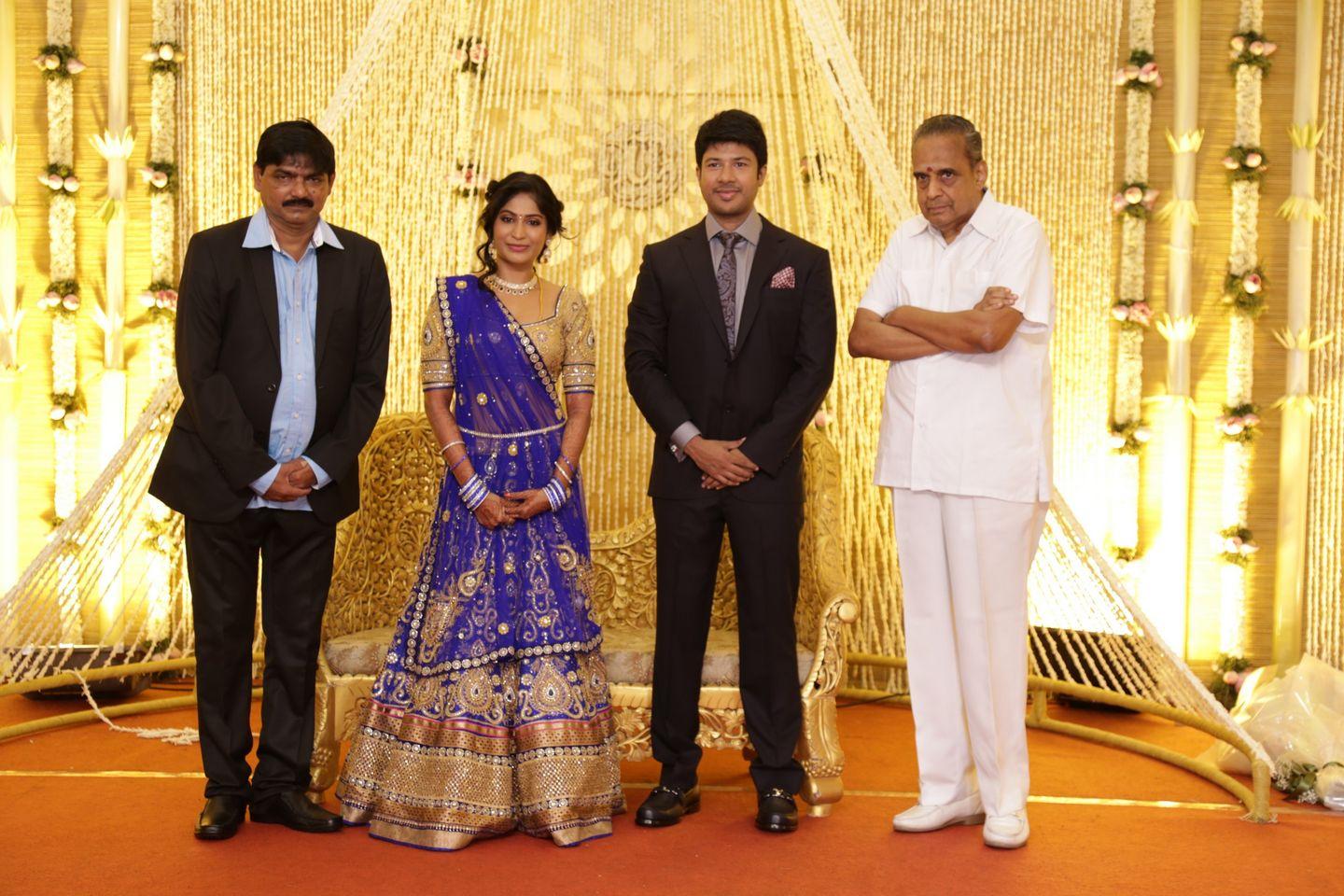 Feroz - Vijayalakshmi Wedding Reception Stills