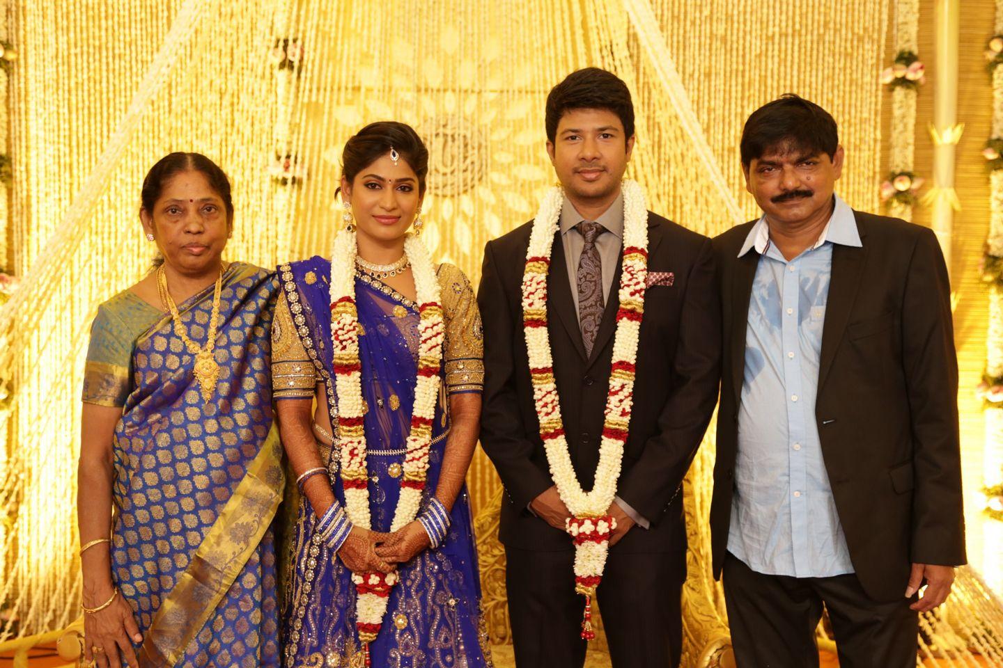 Feroz - Vijayalakshmi Wedding Reception Stills