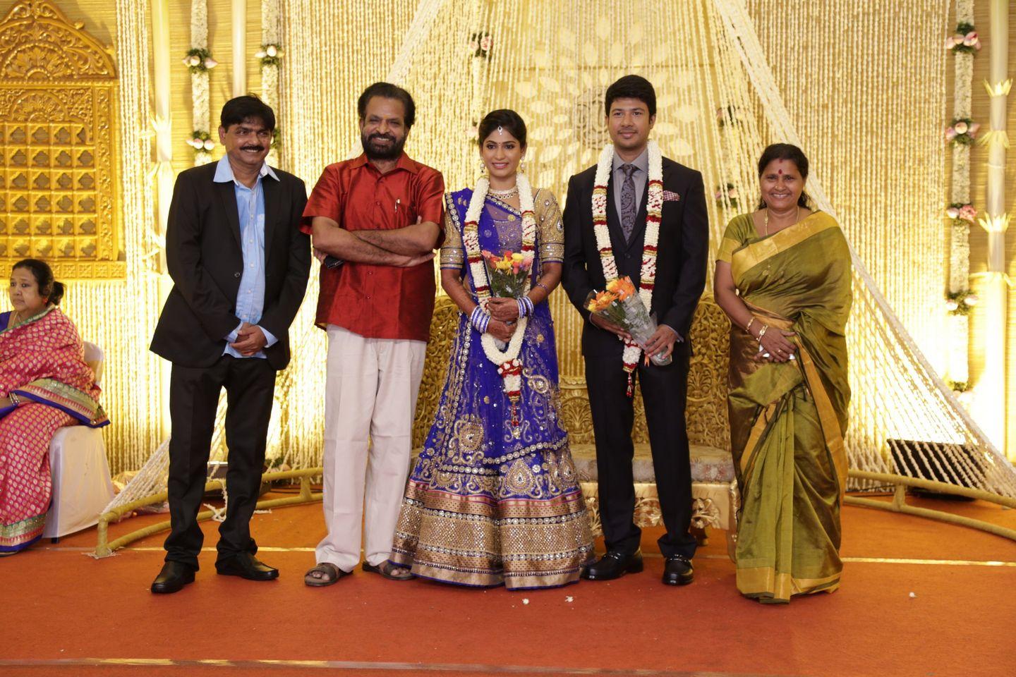 Feroz - Vijayalakshmi Wedding Reception Stills