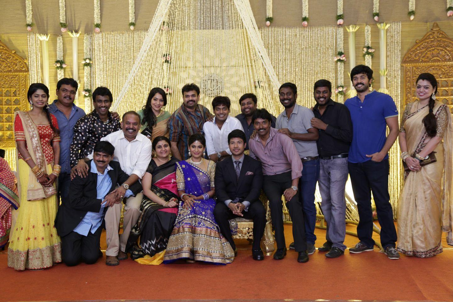 Feroz - Vijayalakshmi Wedding Reception Stills