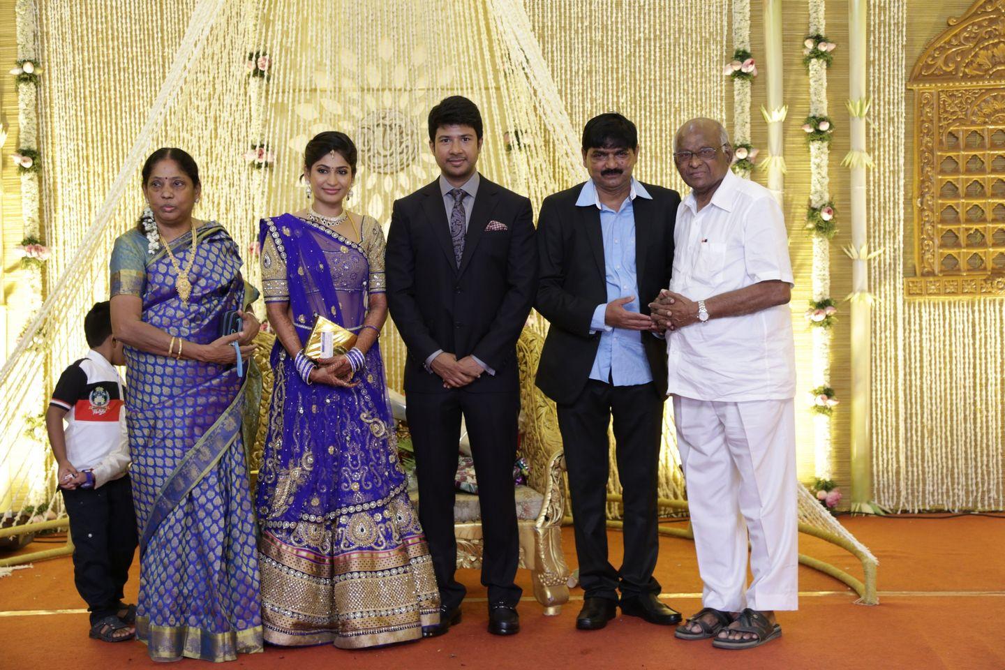 Feroz - Vijayalakshmi Wedding Reception Stills
