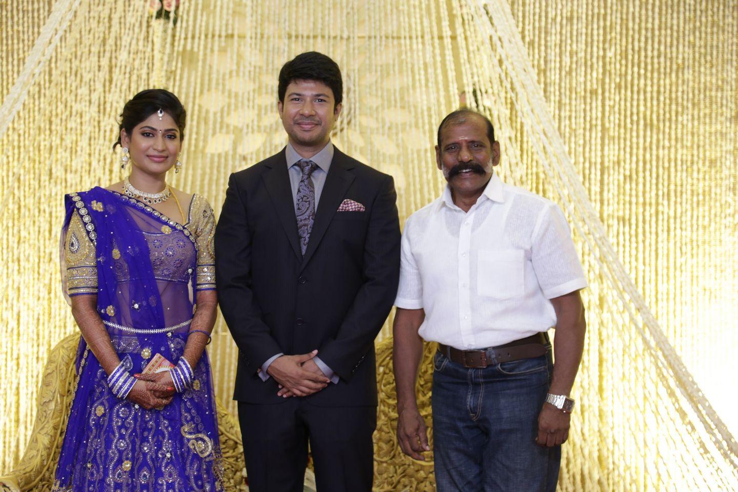 Feroz - Vijayalakshmi Wedding Reception Stills