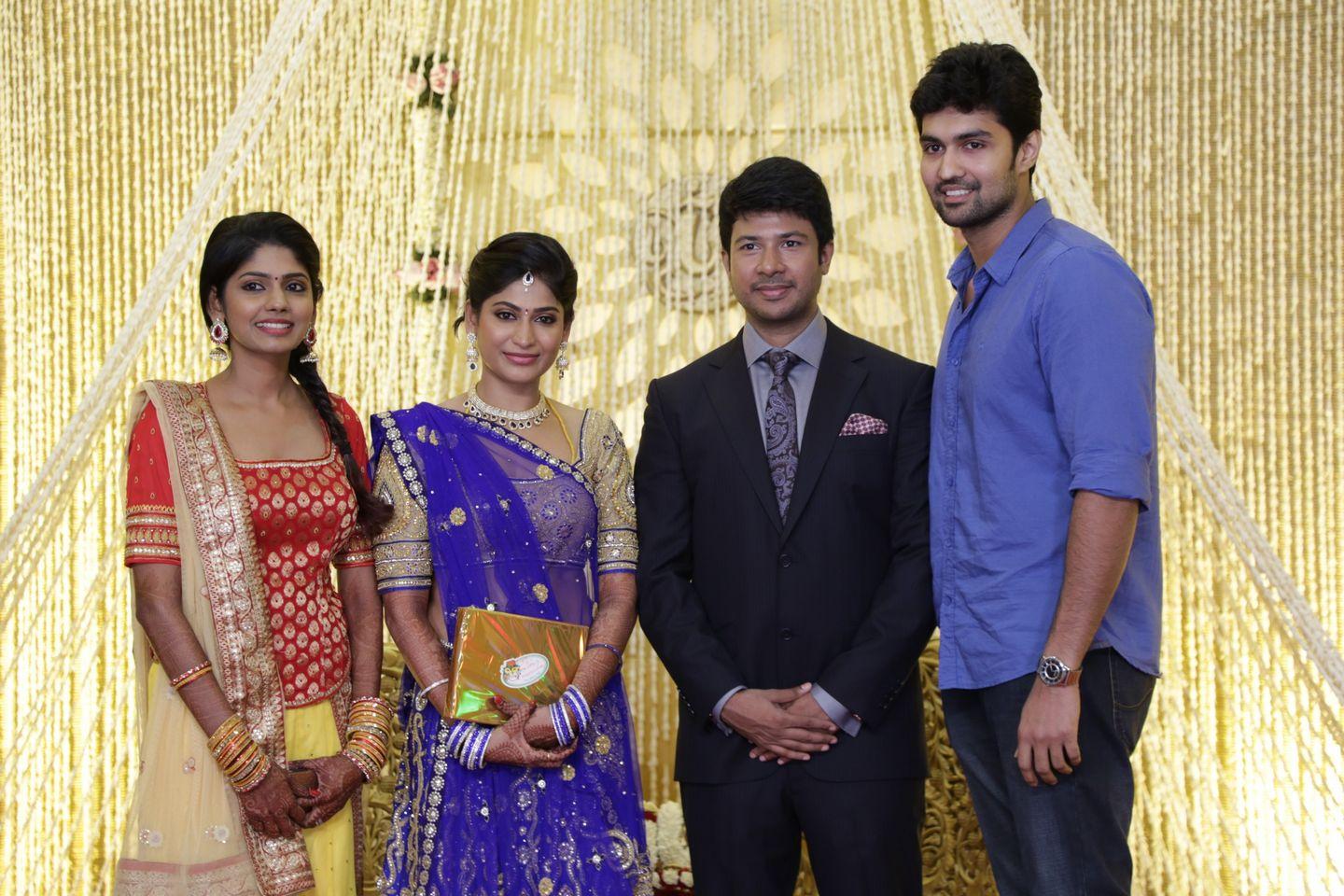 Feroz - Vijayalakshmi Wedding Reception Stills