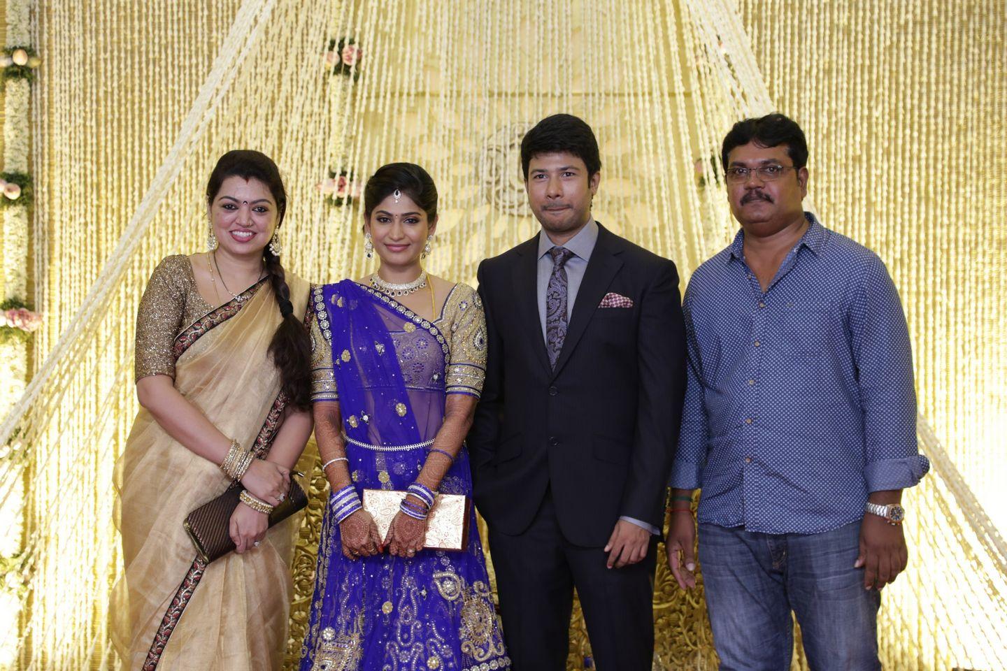 Feroz - Vijayalakshmi Wedding Reception Stills