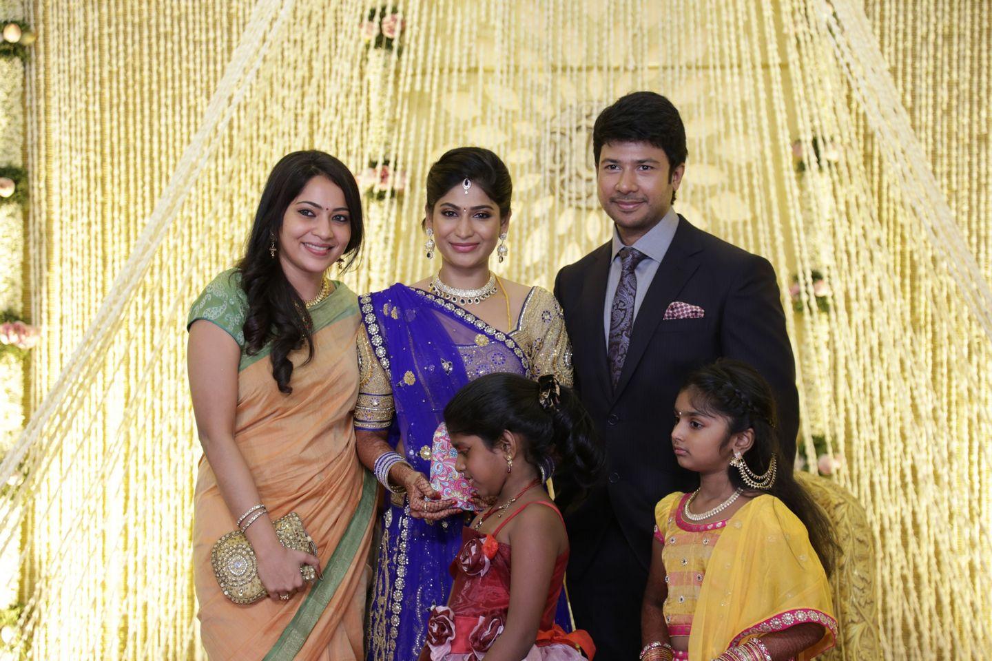 Feroz - Vijayalakshmi Wedding Reception Stills