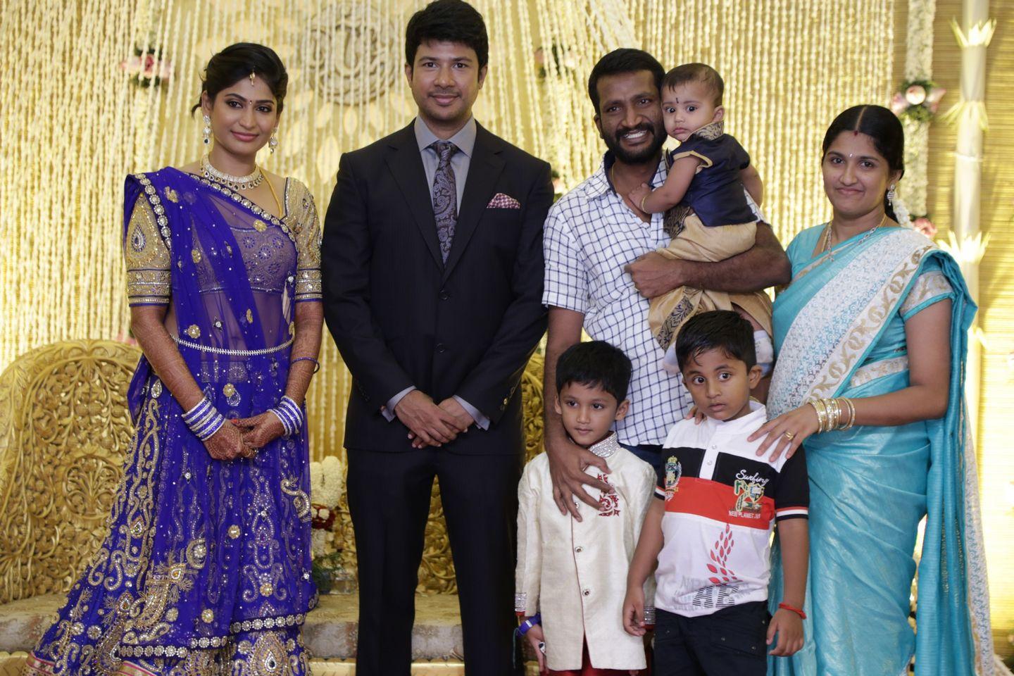 Feroz - Vijayalakshmi Wedding Reception Stills