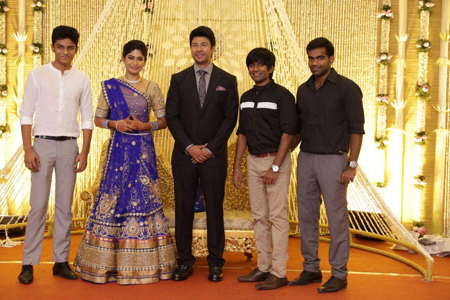 Feroz - Vijayalakshmi Wedding Reception Stills