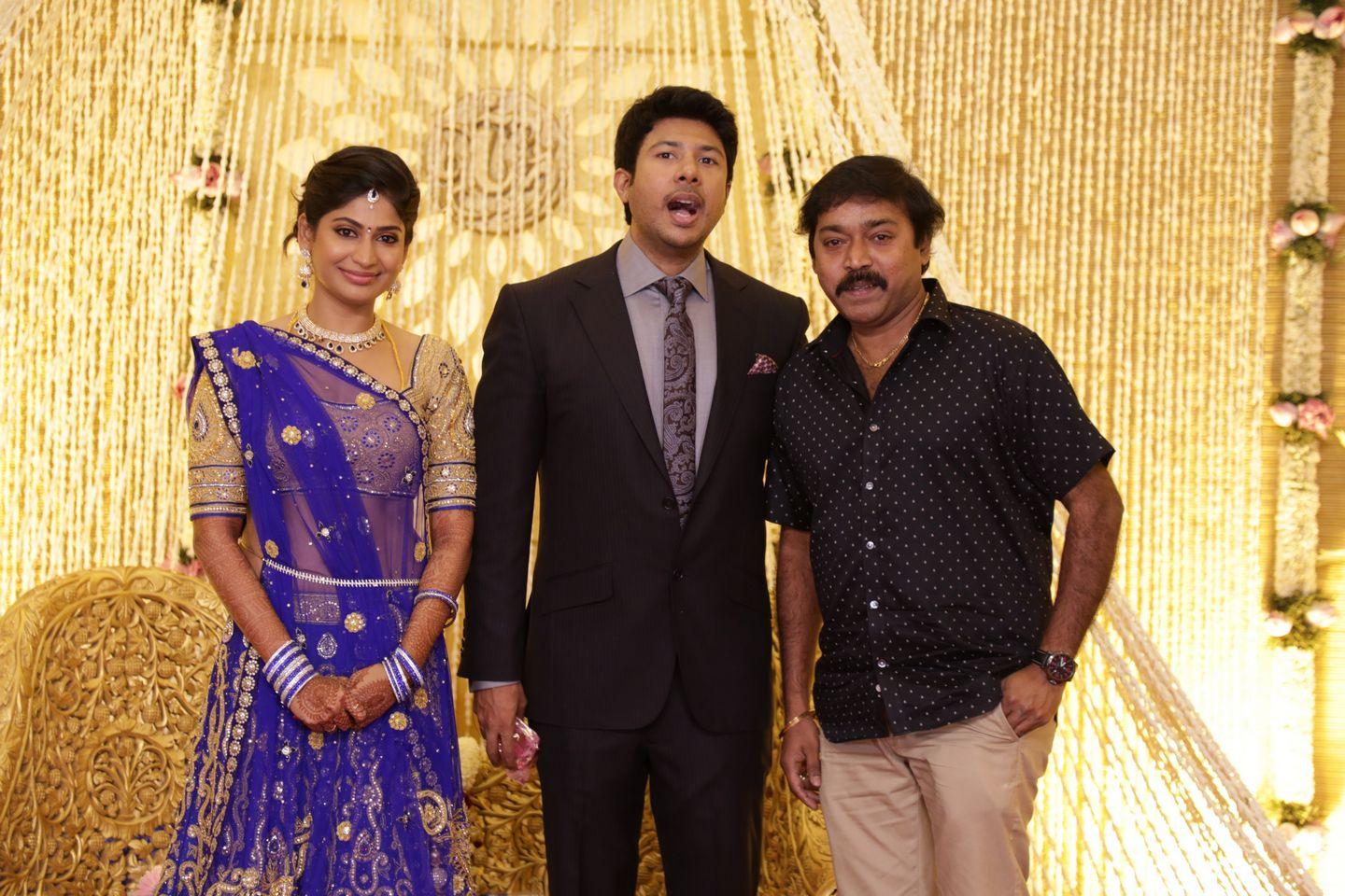 Feroz - Vijayalakshmi Wedding Reception Stills